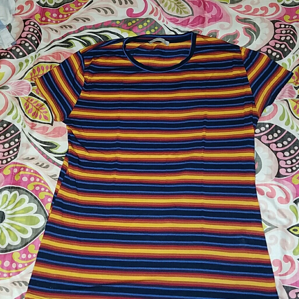 Shirt sleeve Zara striped shirt